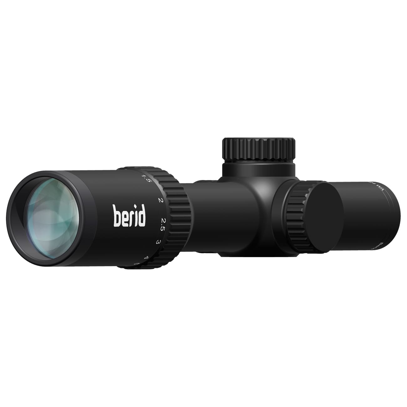 Berid 1-8x24 Geniş Açı Işıklı Artikıl Kapaklı Kule Tüfek Dürbünü