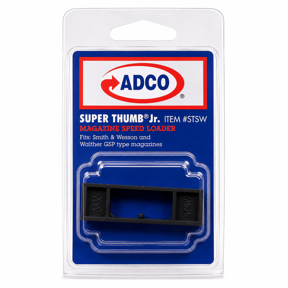 ADCO ST01012 Super Thumb Jr. S&W ve Walther GSP Tipi Hızlı Şarjör Doldurucu