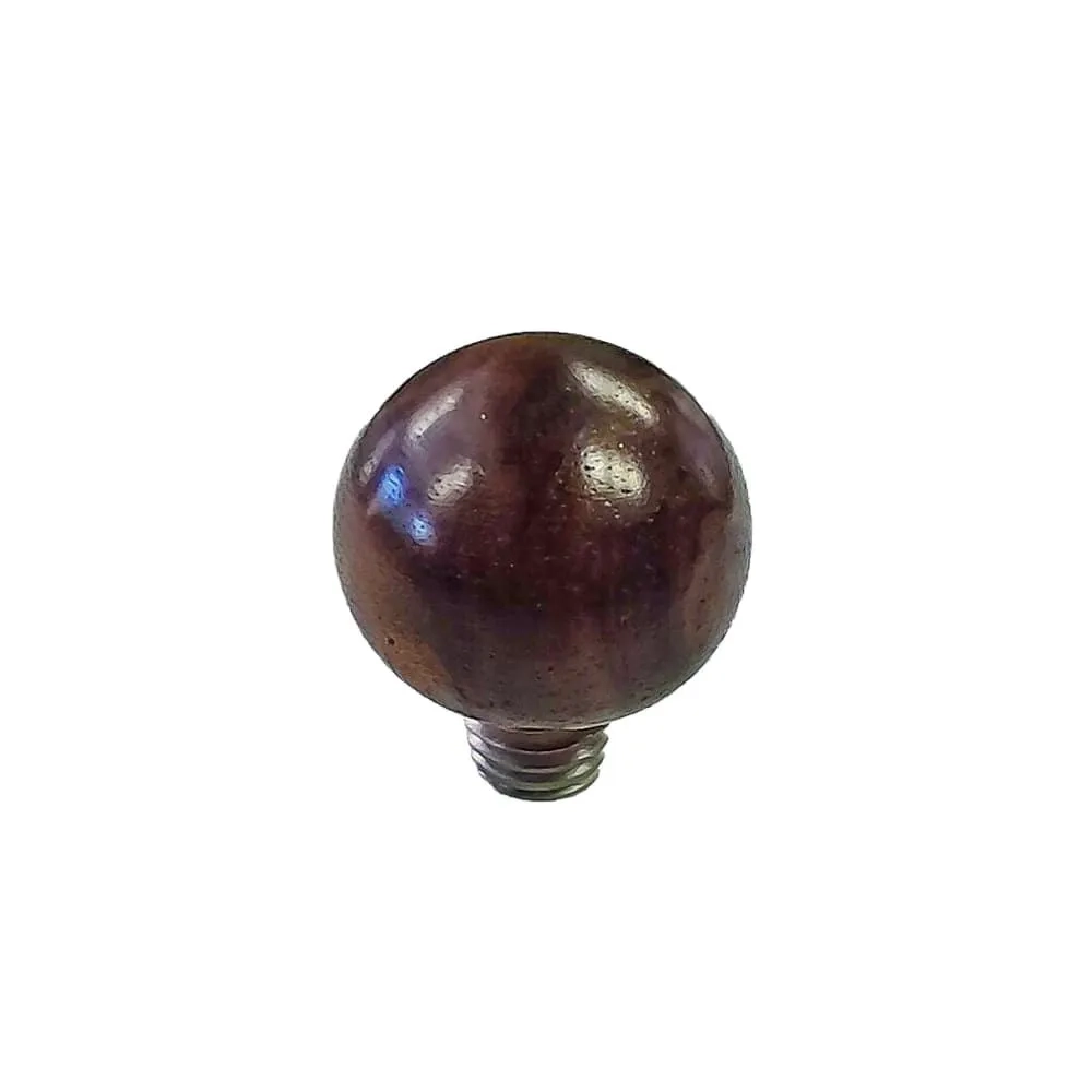 Ahşap Yivli Tüfek Mekanizma Kolu Topuzu