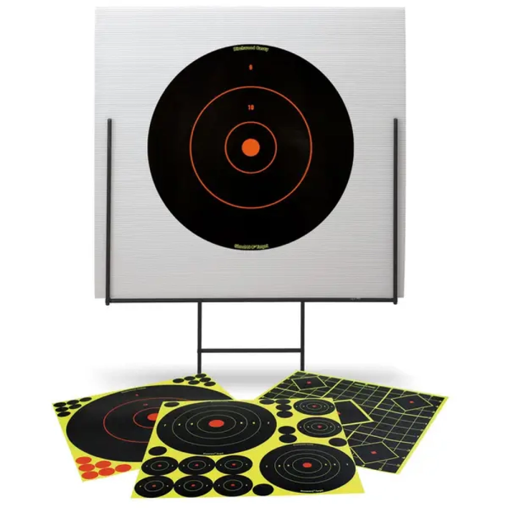 Birchwood Casey Taşınabilir Atış Seti ve Shoot-N-C Fosforlu Hedef Kit