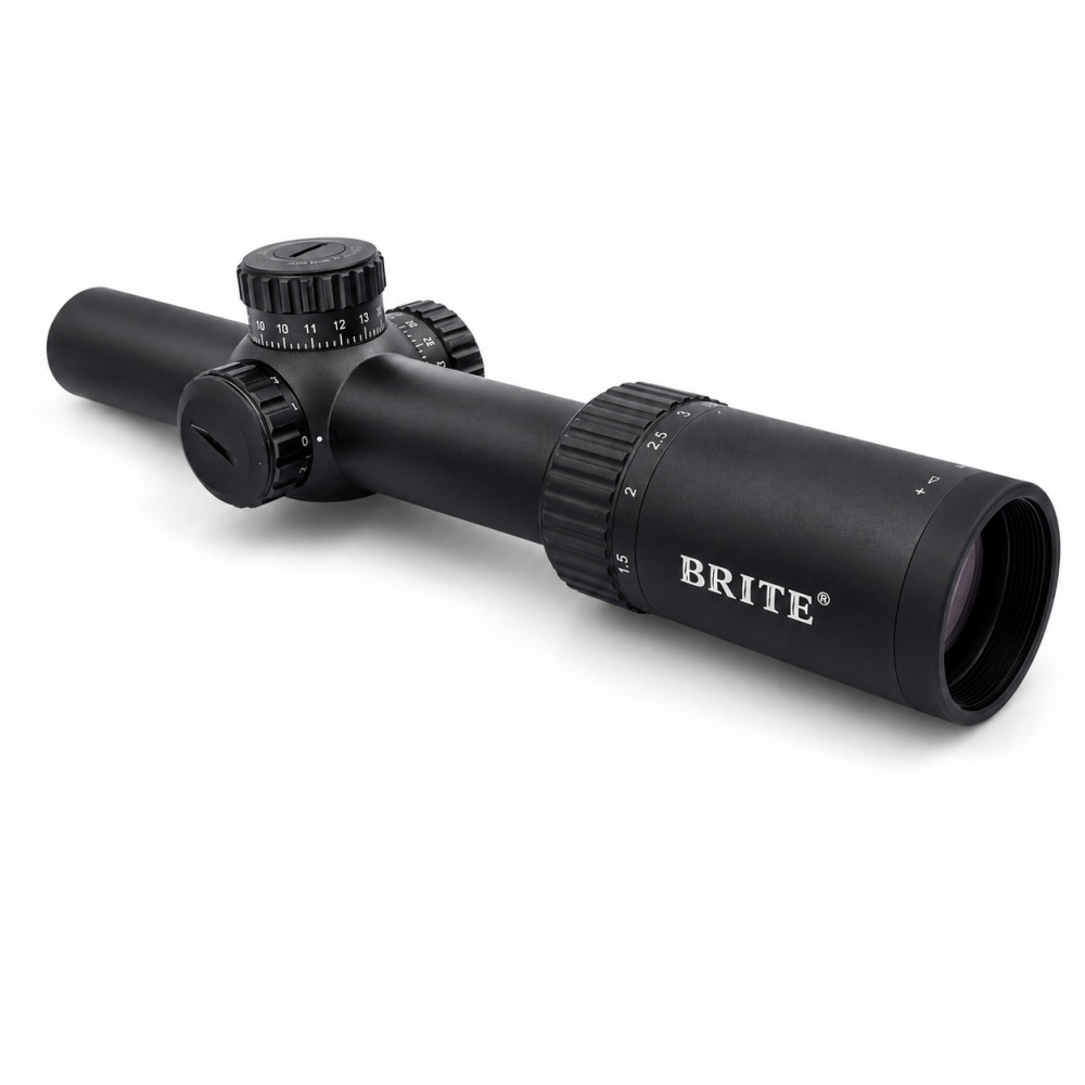 Brite 1-4x24 IR/IFR Işıklı Sürek Avı Tüfek Dürbünü
