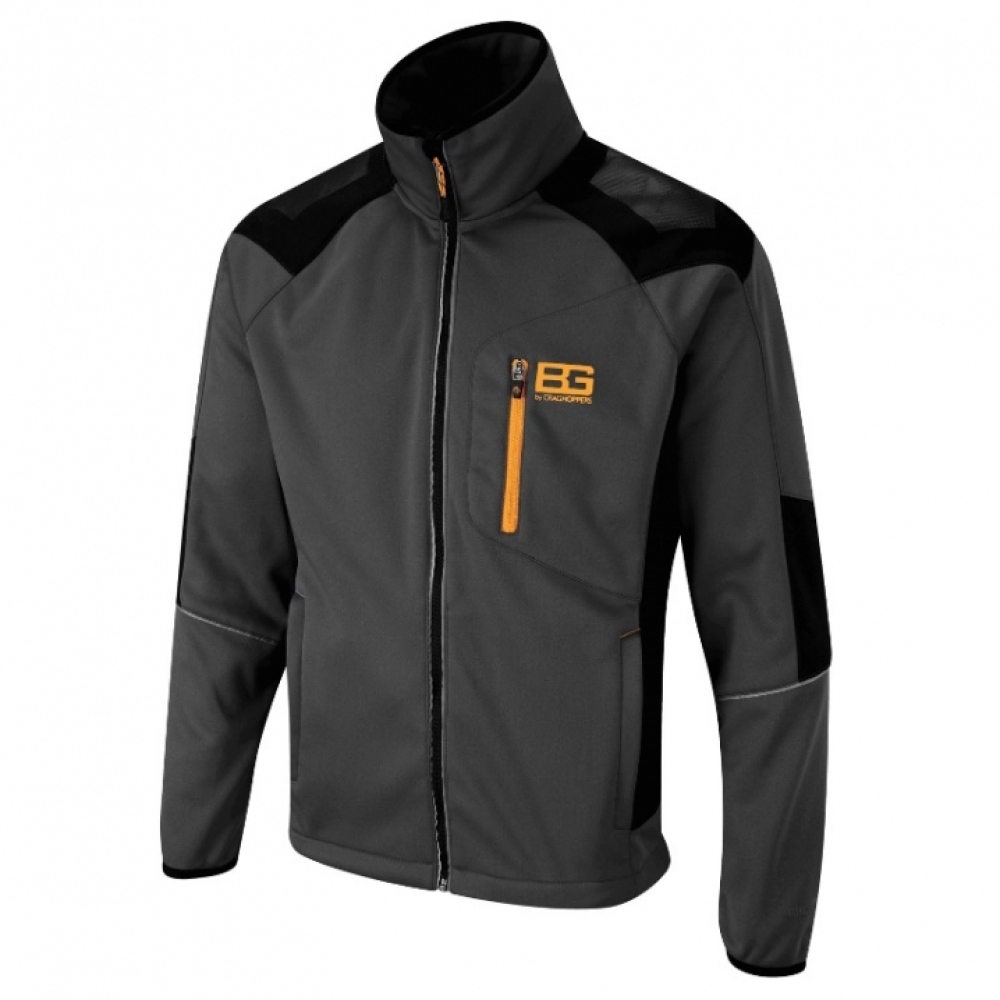 CRAGHOPPERS BG SURVIVOR SSHELL XL FÜME MEVSİMLİK CEKET MONT