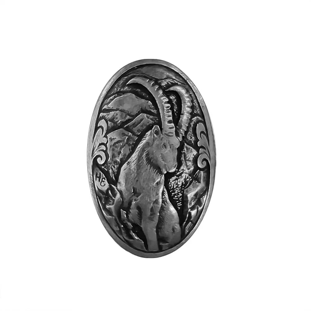 El Yapımı Gümüş Dipçik Kabza Rozeti 01