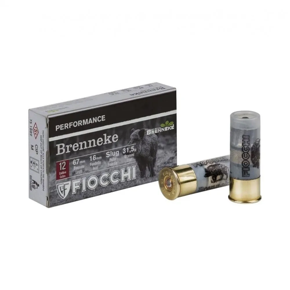 FIOCCHI BRENNEKE 12 Kalibre 31,5 Gr. Tek Kurşun Av Fişeği