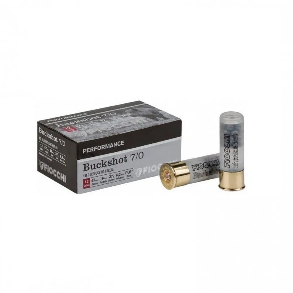 FIOCCHI BUCKSHOT 12 Kalibre 37 Gr. No:7/0 Av Fişeği