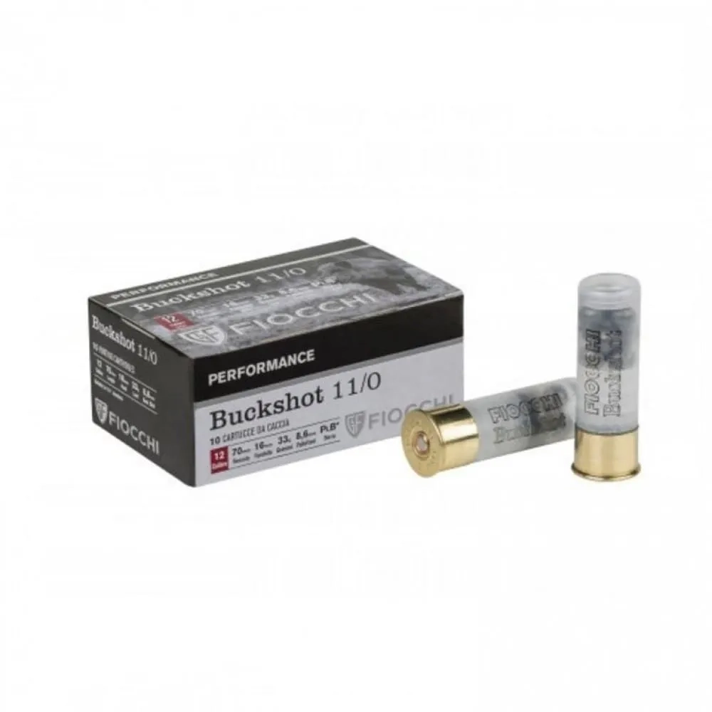FIOCCHI BUCKSHOT 12 Kalibre 33 Gr. No:11/0 Av Fişeği