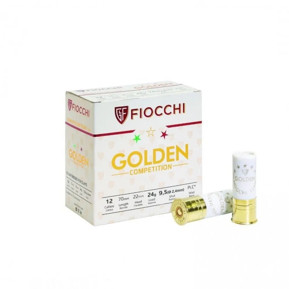 FIOCCHI GOLDEN 12 Kalibre 24 Gr. No:9,5 Av Fişeği