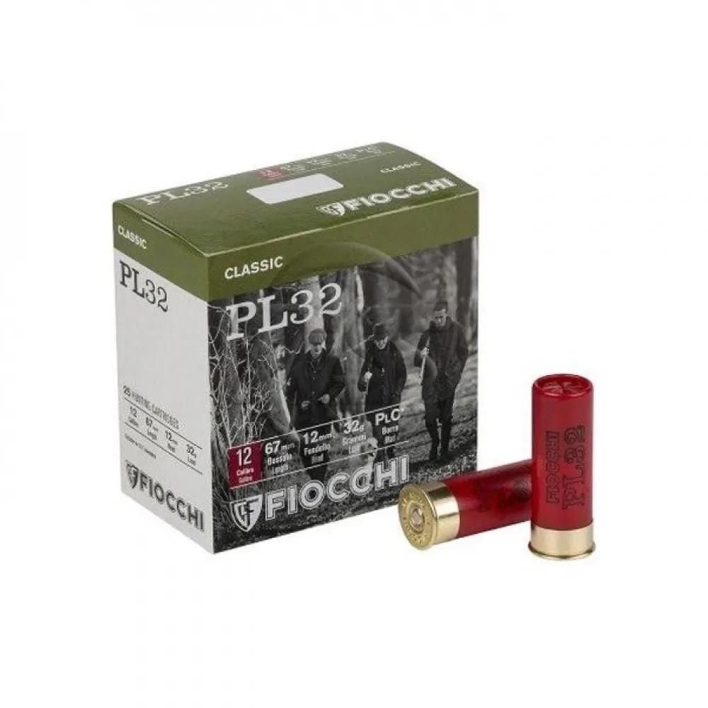 FIOCCHI PL32 12 Kalibre 32 Gr. No:3 Av Fişeği