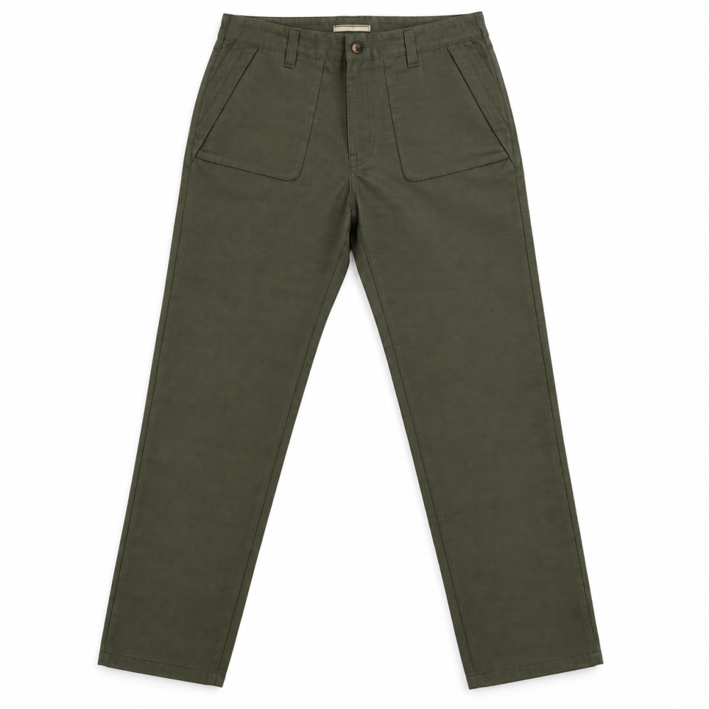 GREEN UNION DAYANIKLI KUMAŞ HAKİ ERKEK PANTOLON