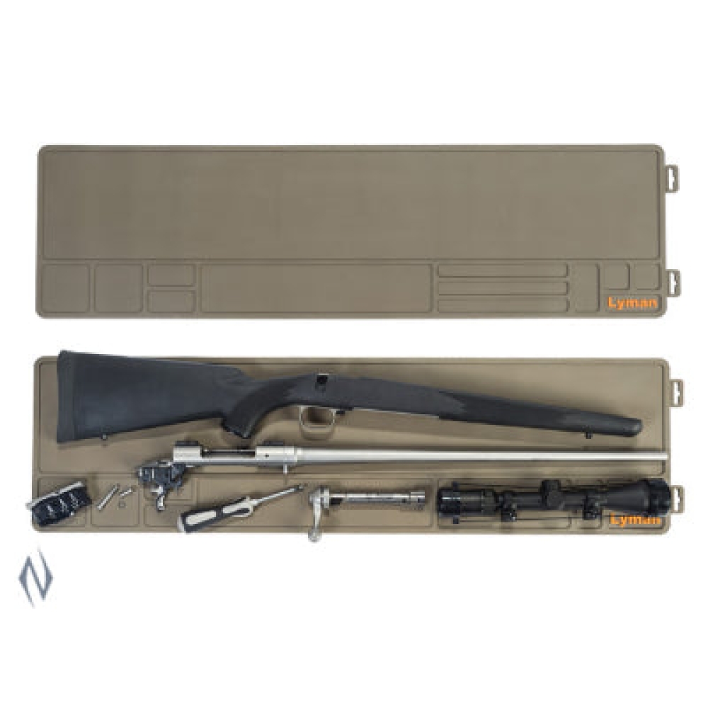 Lyman The Essential Rifle Mat 04051 - Kimyasala Dayanıklı Kauçuk Tüfek Bakım ve Temizlik Matı