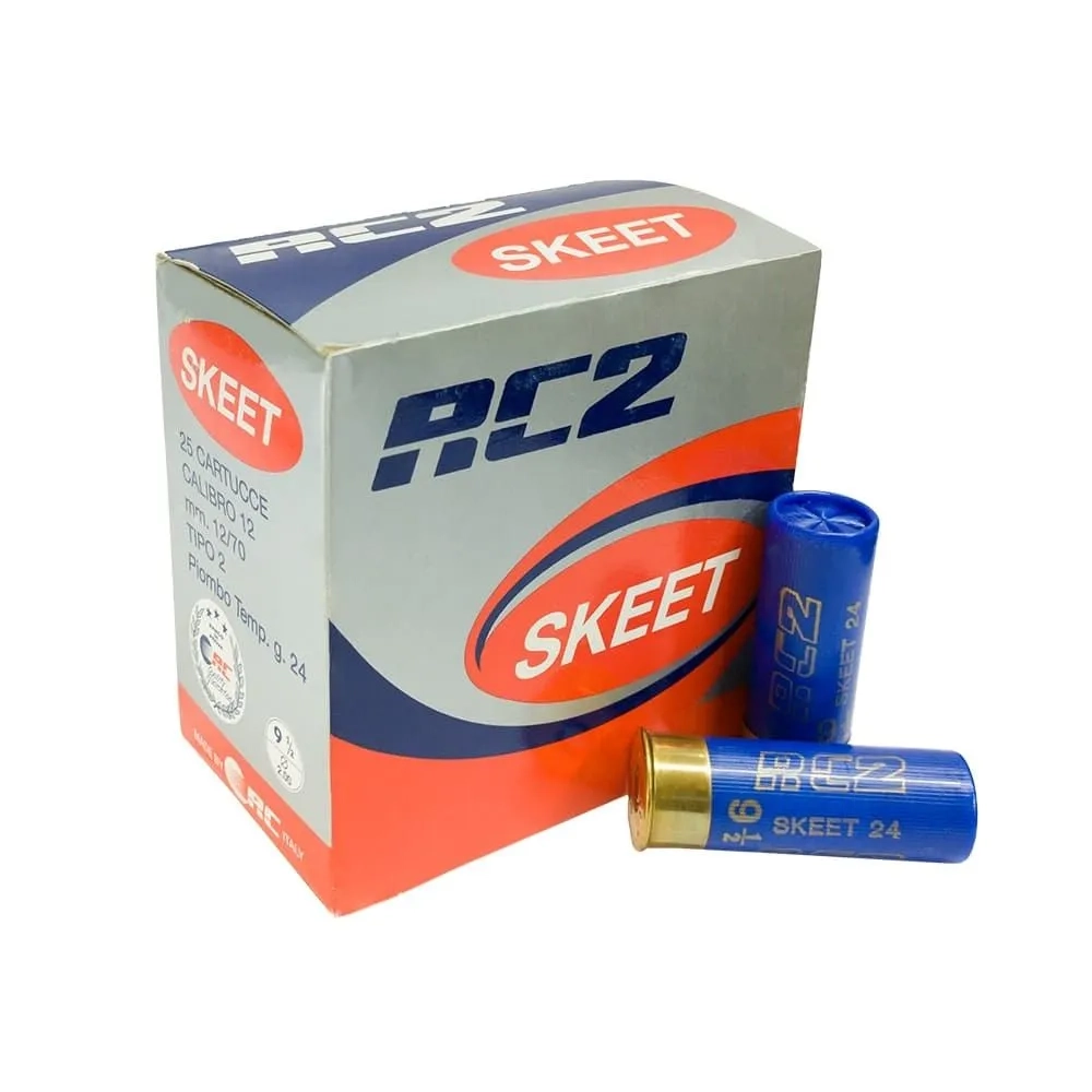 RC2 SKEET 12 Kalibre 24 Gr. No: 9,5 Av Fişeği