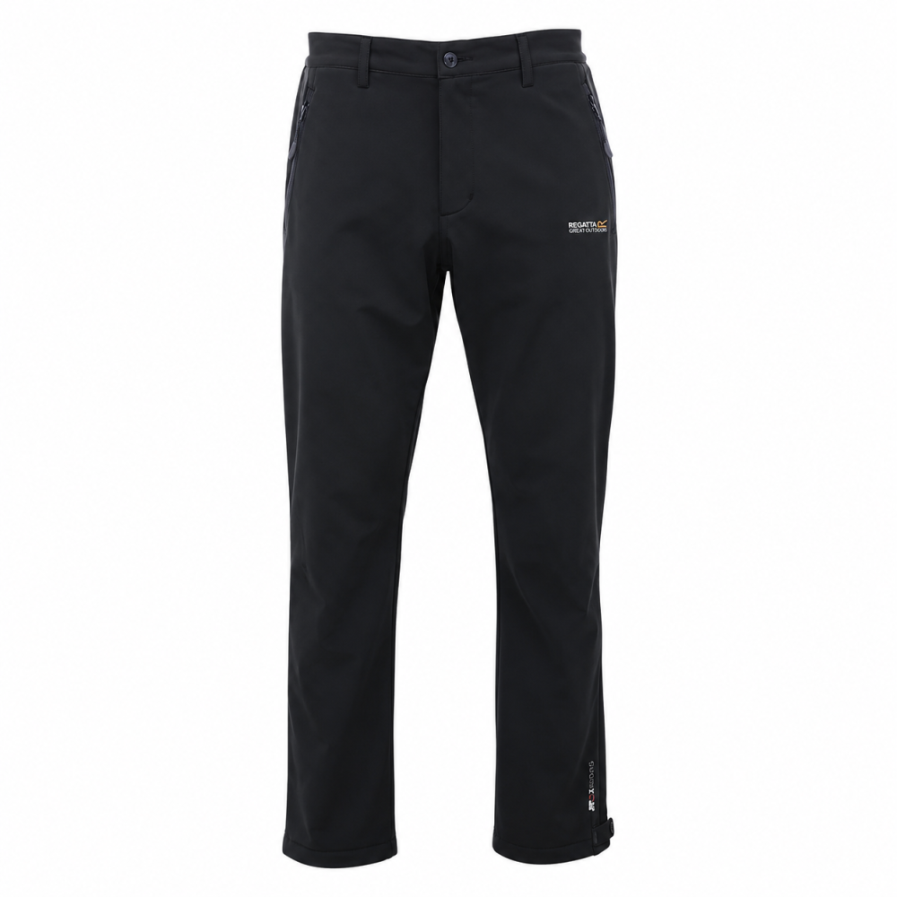 REGATTA GEO SOFTSHELL II RMJ117R 54 SİYAH ERKEK PANTOLON