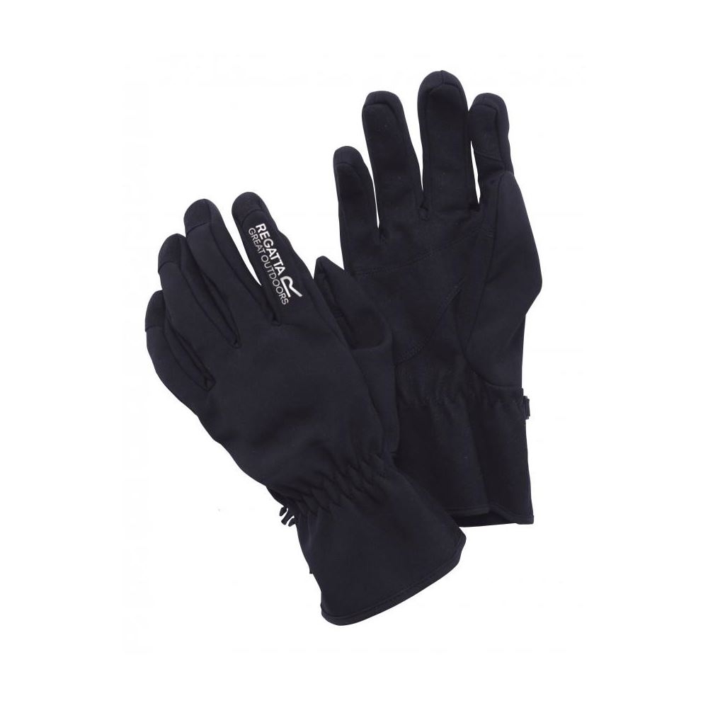 Regatta RMG010 Xert Softshell Siyah Erkek Eldiven (M Beden)