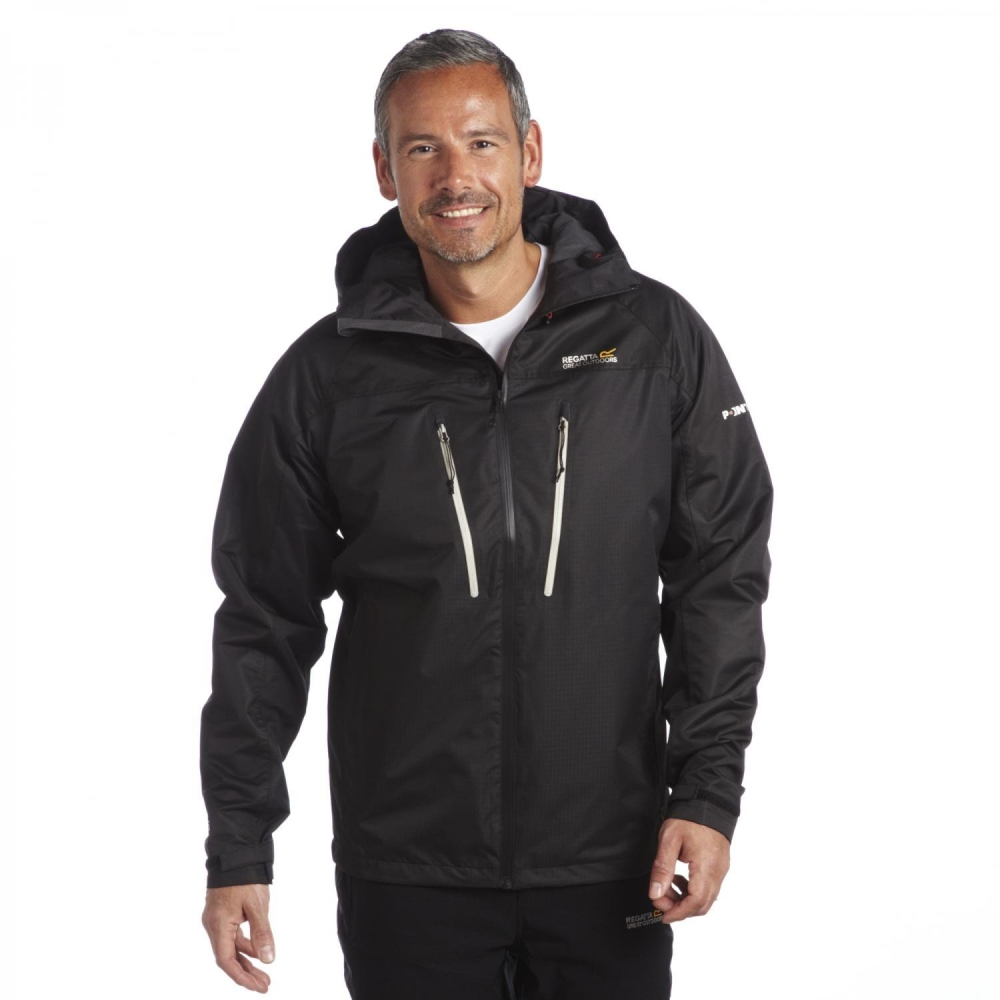 REGATTA RMW164 ALLPEAKS SİYAH YAĞMURLUK
