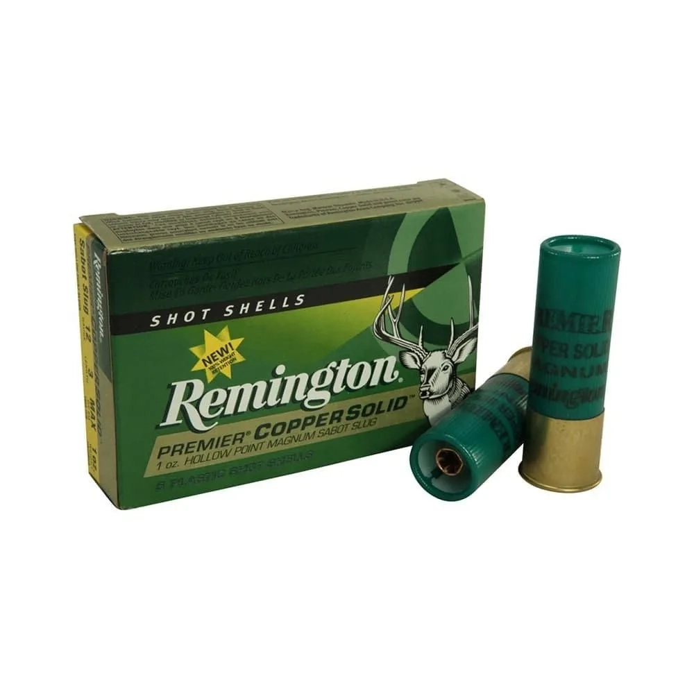REMINGTON PREMIER COPPER SOLID SABOT SLUG 12 Kalibre 28 Gr. Tek Kurşun Av Fişeği