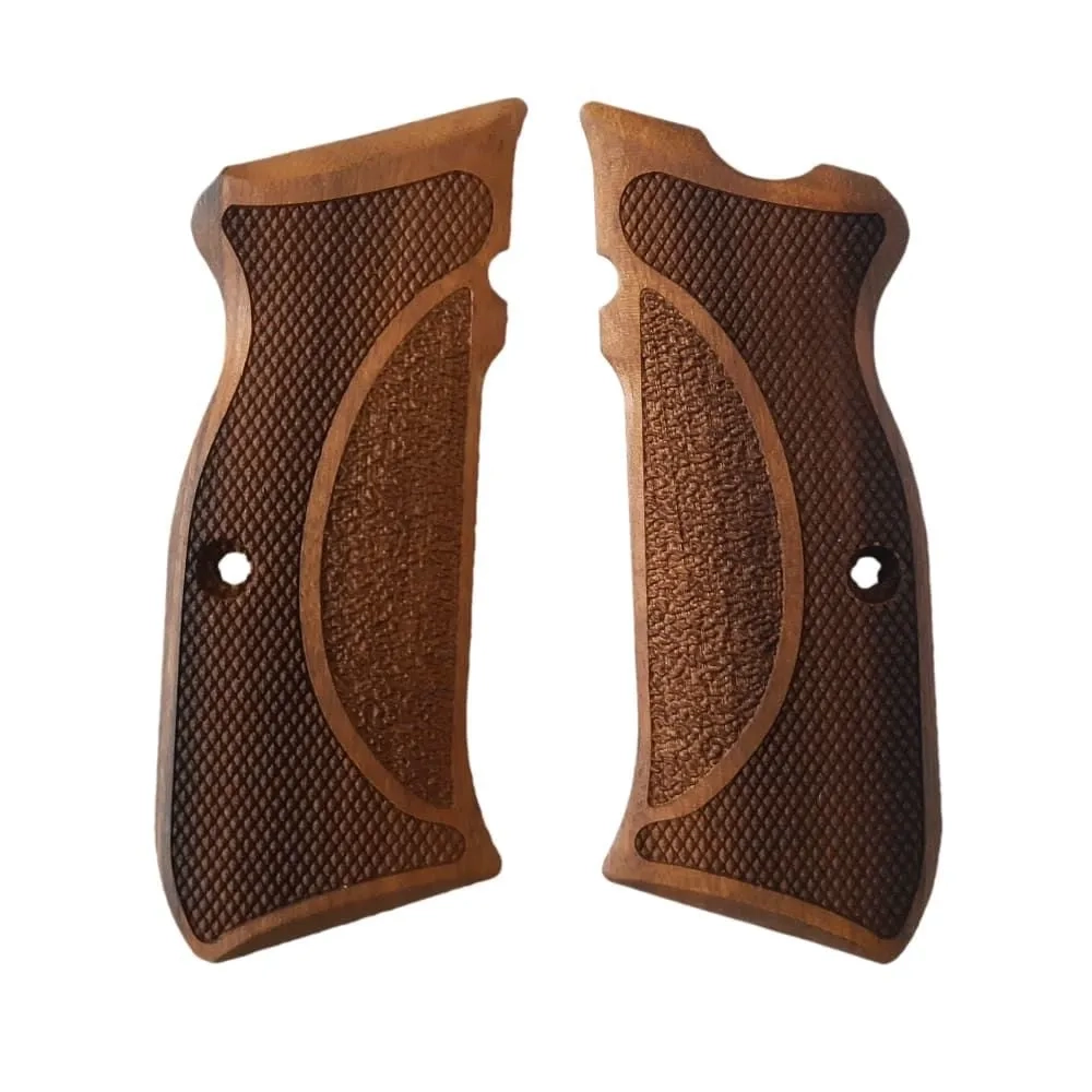 Poignée Personnalisable Noyer Pour SAR B6 Hawk (Kılınç 2000 Mega) - Marque KSD Grips, Neuf