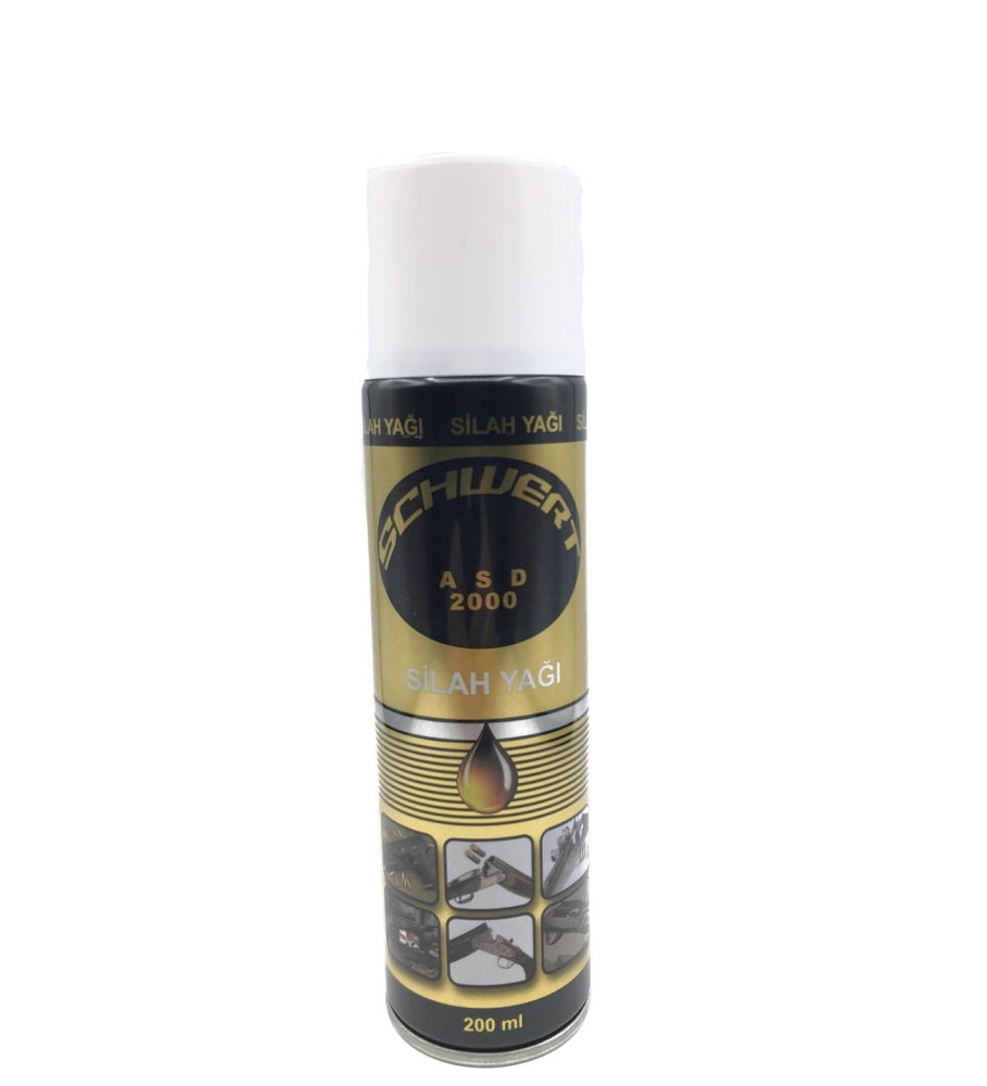 Schwert ASD 2000 Koruyucu Silah Bakım Yağı & Pas Sökücü Sprey 200 ml