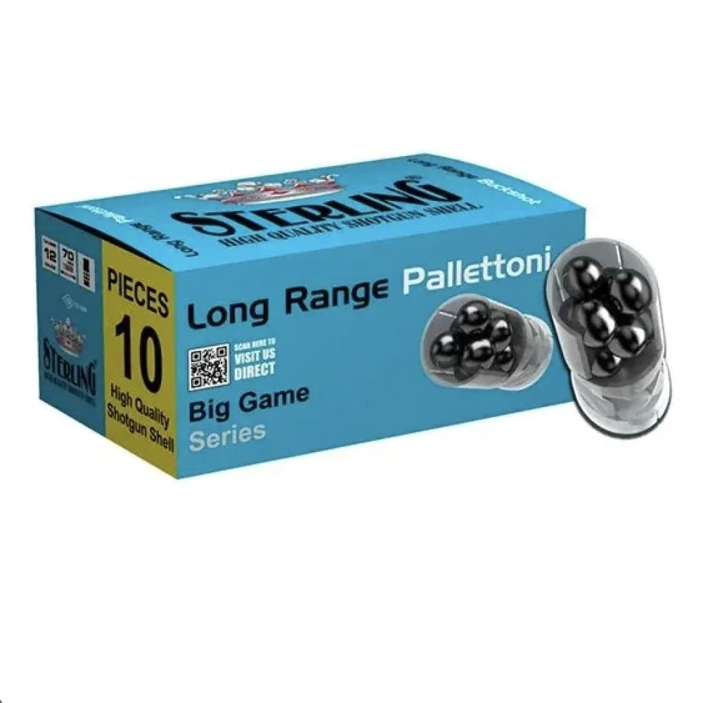 STERLING BIG GAME SERIES 12 Kalibre 32 Gr. Buckshot-Şevrotin Av Fişeği