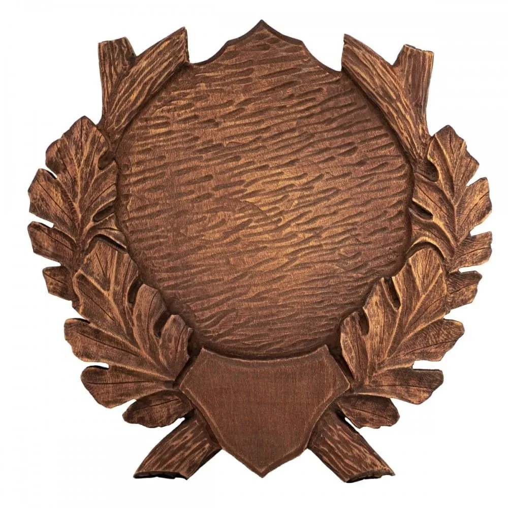 Uçar Av El Yapımı No:14 27cm x 28cm Domuz Dişi Trofe Tahtası