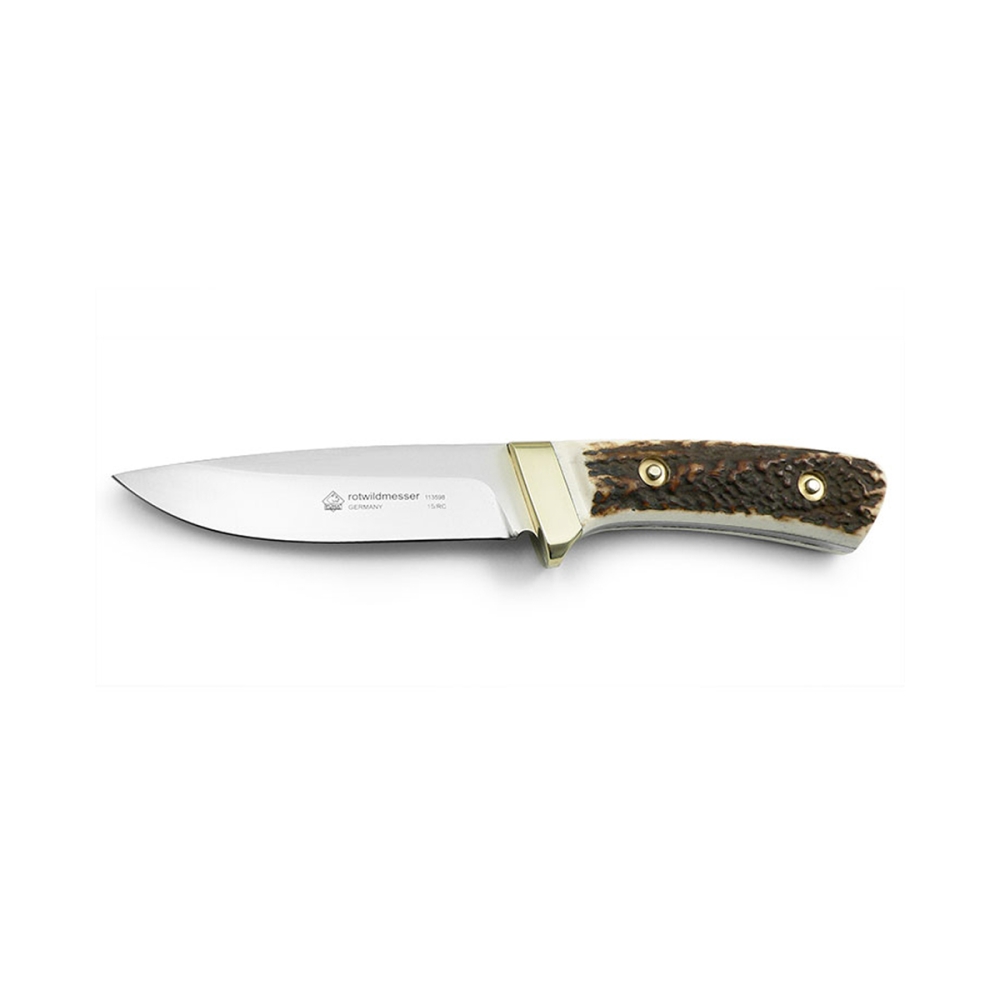 Puma Rotwildmesser Geyik Boynuzu Kabzeli El Yapımı Av Bıçağı